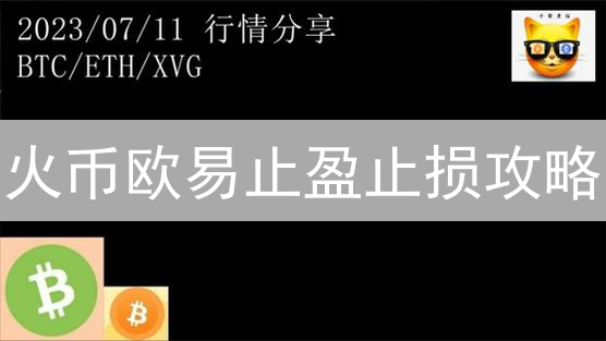 火币欧易止盈止损攻略：新手必看，稳健盈利！