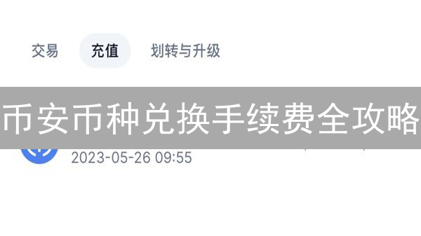 币安币种兑换手续费全攻略：省钱技巧大揭秘！
