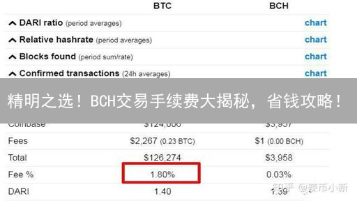 精明之选！BCH交易手续费大揭秘，省钱攻略！