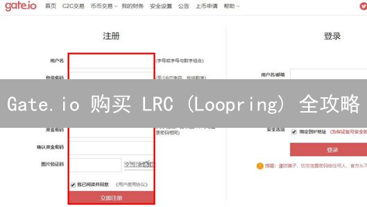 Gate.io 购买 LRC (Loopring) 全攻略：新手必看指南！